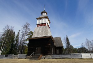 Petäjäveden vanha kirkko lankalauantaina