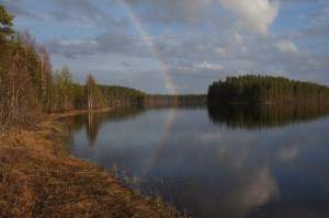 Sateenkaari Mäntyjärvellä