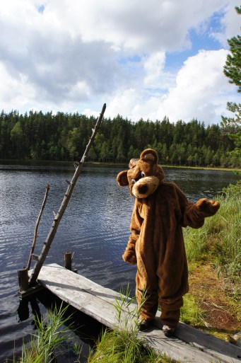 Nalle Karhu Soimalammen rannalla 